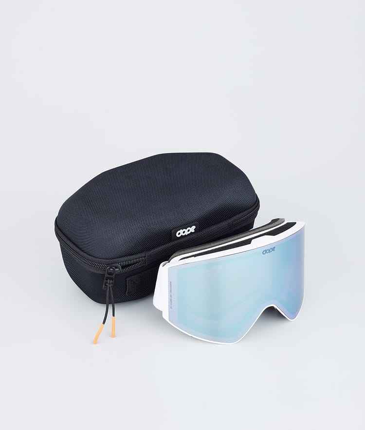 Dope Sight Ski Goggles Black/Pink Mirror