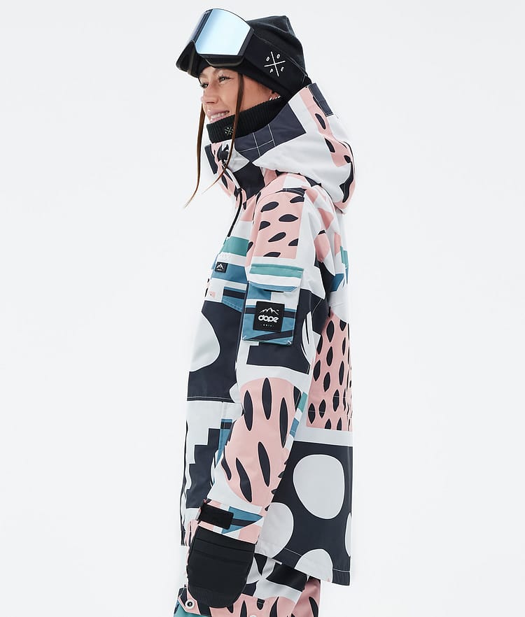 Dope Adept W Snowboard Jacket Women Soft Pink Renewed