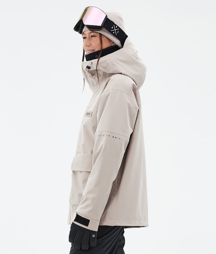 Dope Acme W Snowboard Jacket Women Light Blue Renewed