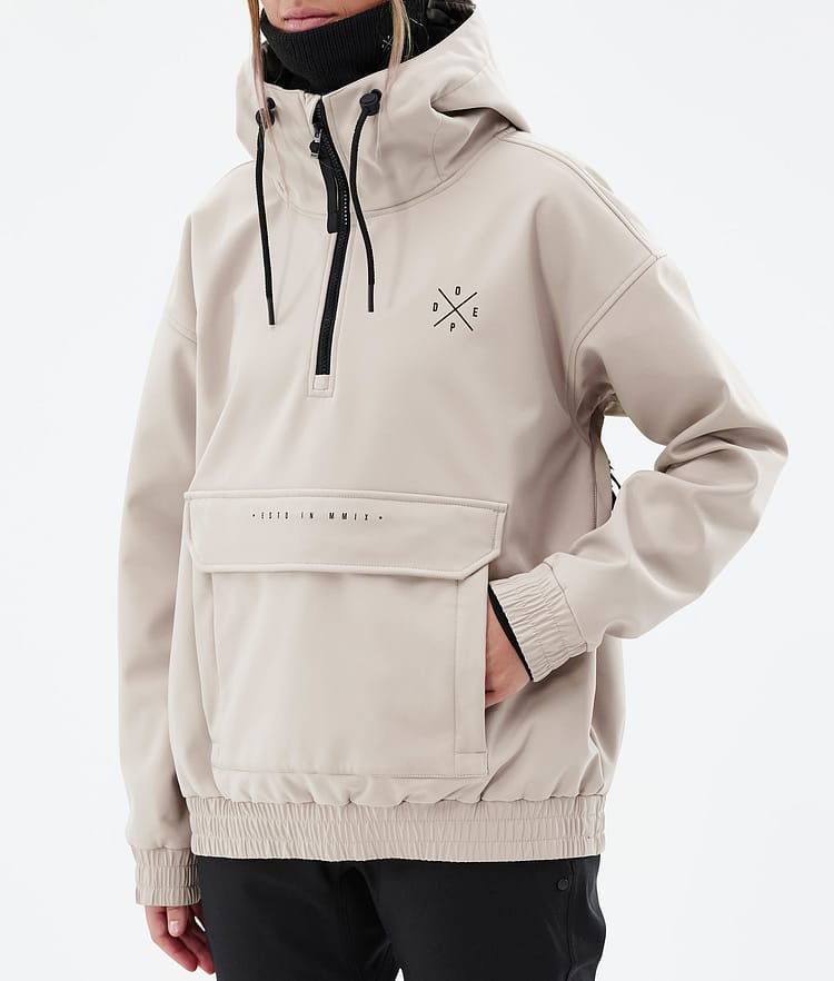 Dope Cyclone W 22 Snowboard Jacket Women Sand