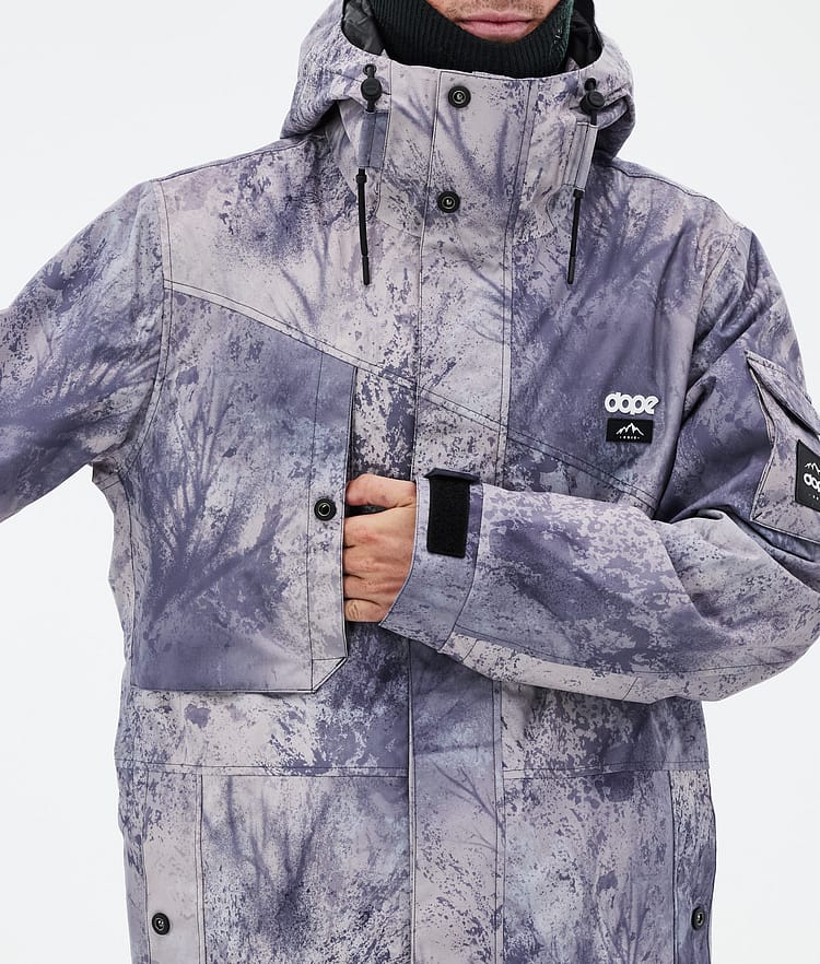 Dope Adept Snowboard Jacket Men Whitish Renewed