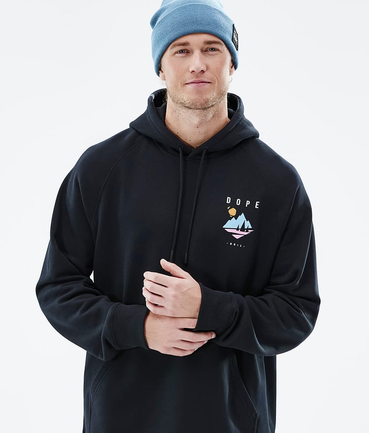 Dope Common 22 Hoodie Men 2X-Up Black