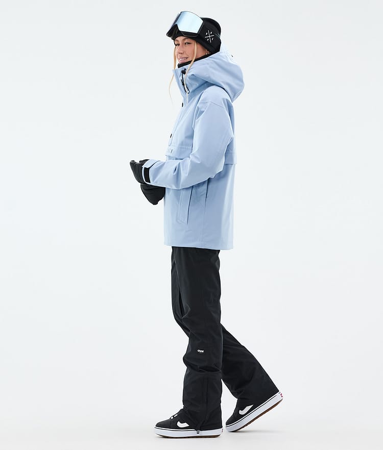 Dope Legacy W Snowboard Jacket Women Light Blue