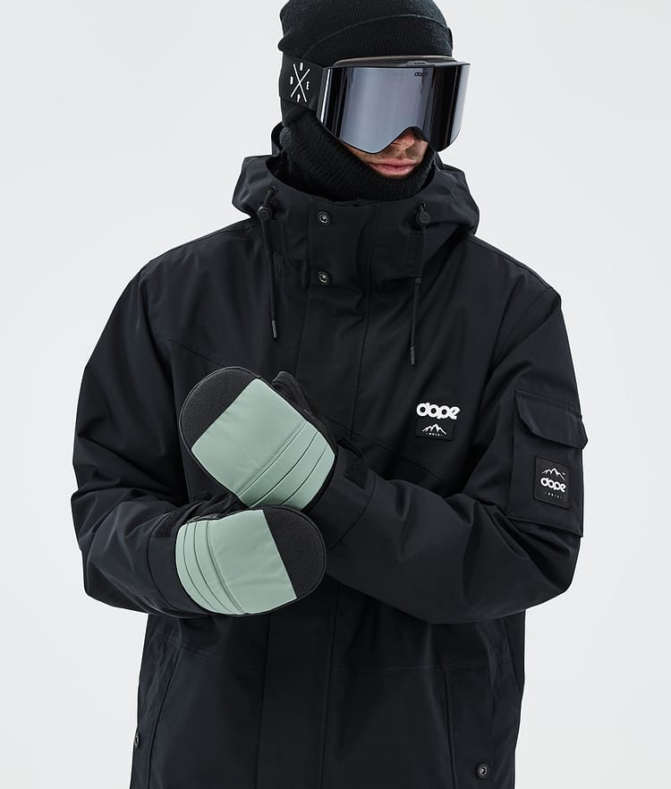 Dope Ace Snow Mittens Yellow