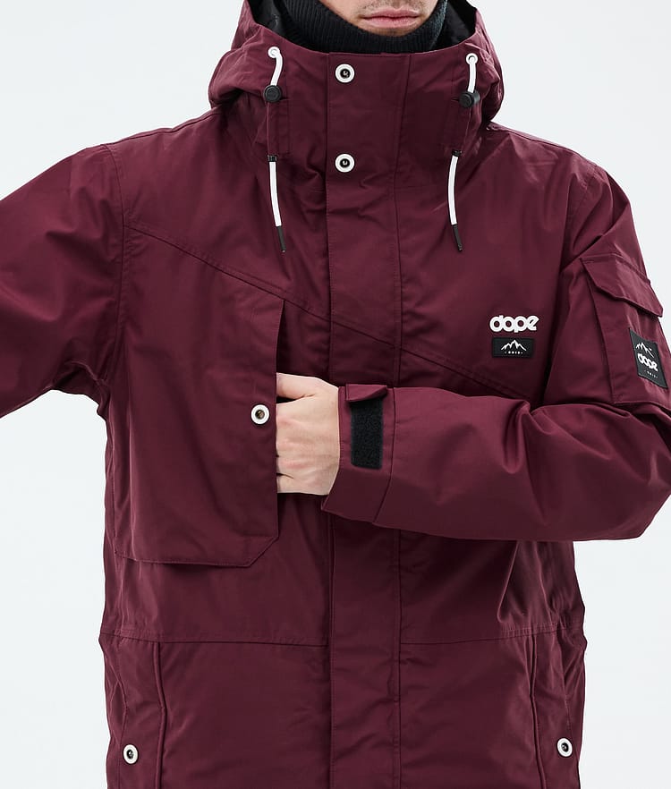 Dope Adept Snowboard Jacket Men Metal Blue Camo