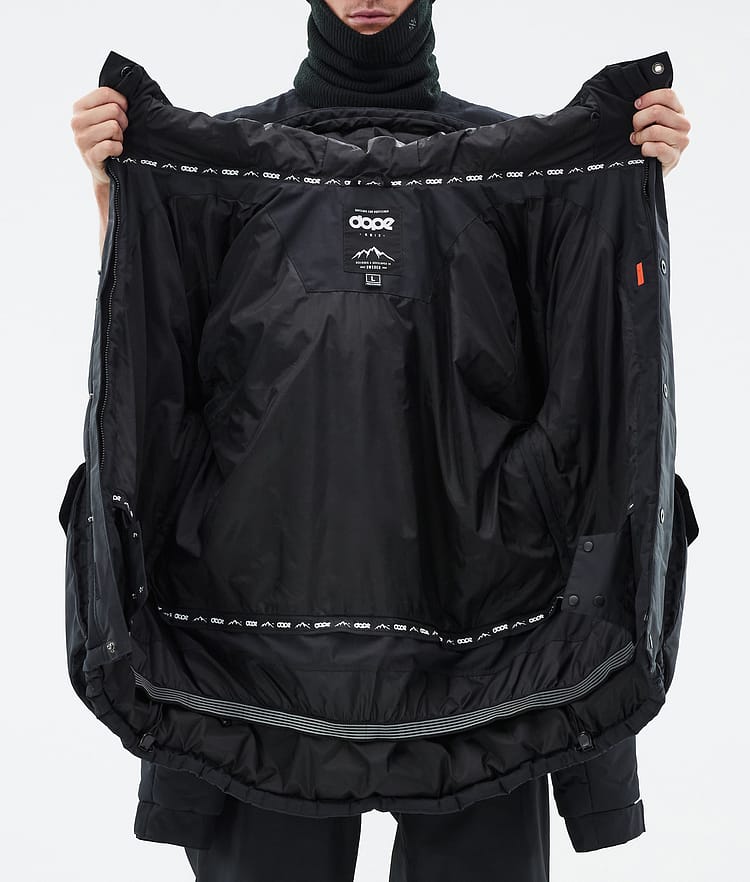 Dope Puffer Full Zip Snowboard Jacket Men Sand