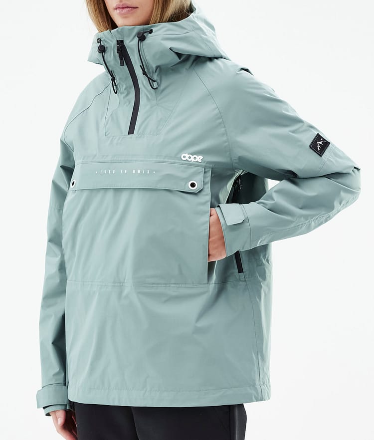 Dope Hiker Light W Outdoor Jacket Women Faded Green