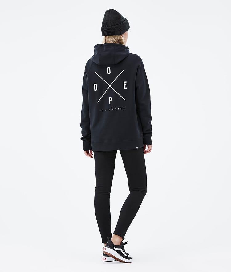 Dope Common W 22 Hoodie Women 2X-Up Black