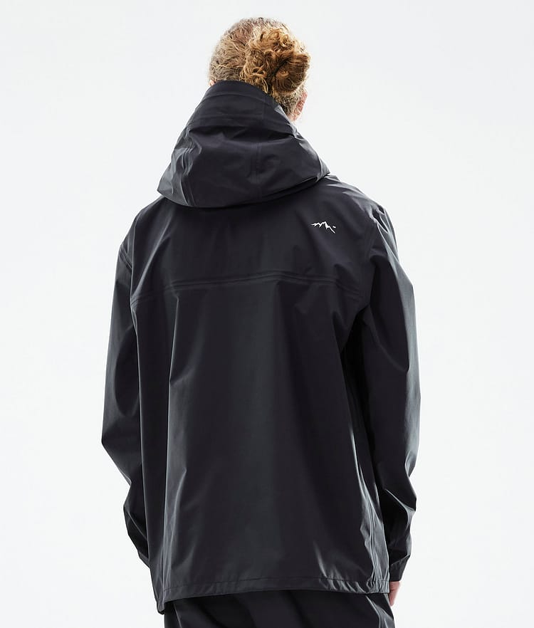 Dope Downpour Rain Jacket Men Black Renewed