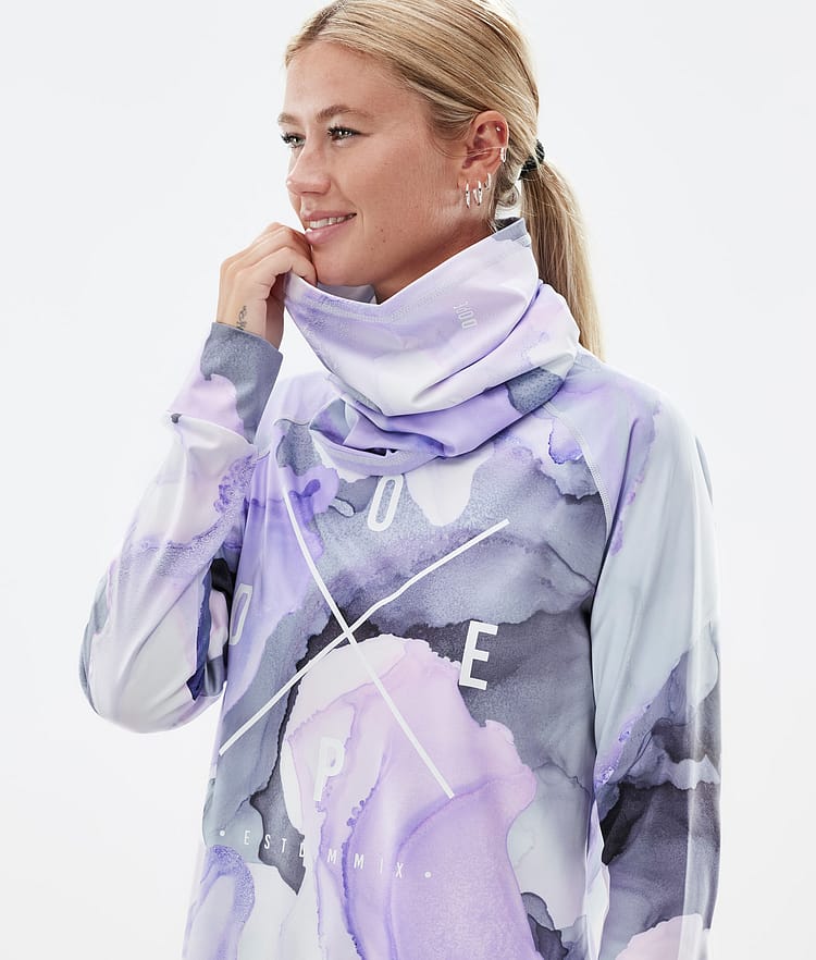 Dope Snuggle W 22 Base Layer Top Women 2X-Up Faded Green