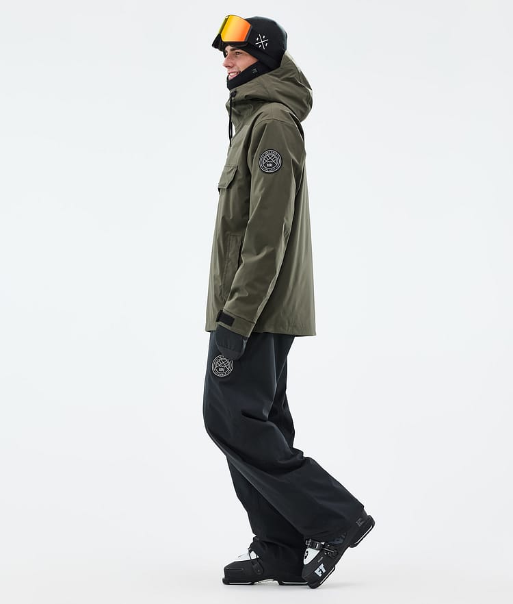 Dope Blizzard Ski Jacket Men Metal Blue