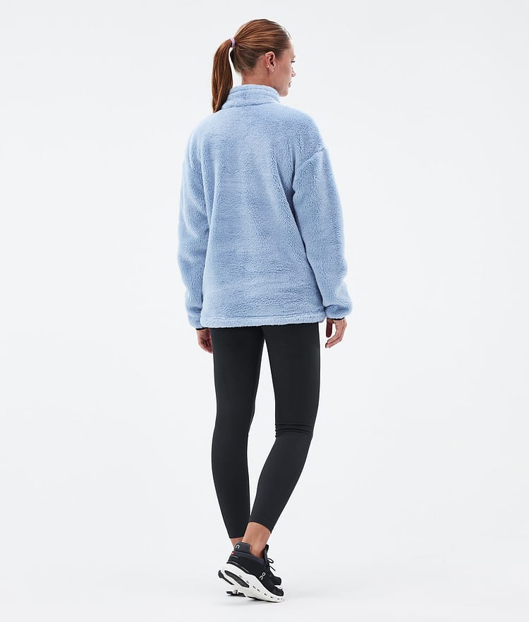 Dope Pile W Fleece Sweater Women Faded Green