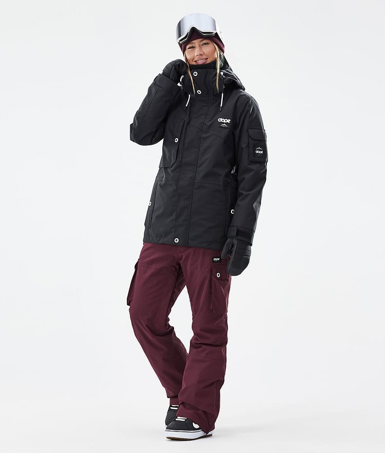 Dope Iconic W Snowboard Pants Women Blackout