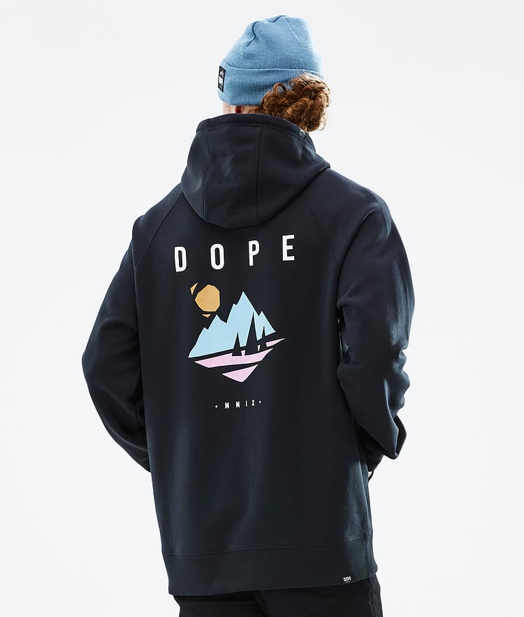 Dope Common 22 Hoodie Men 2X-Up Black