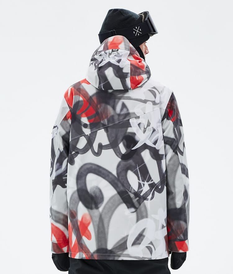 Dope Adept Snowboard Jacket Men Whitish Renewed