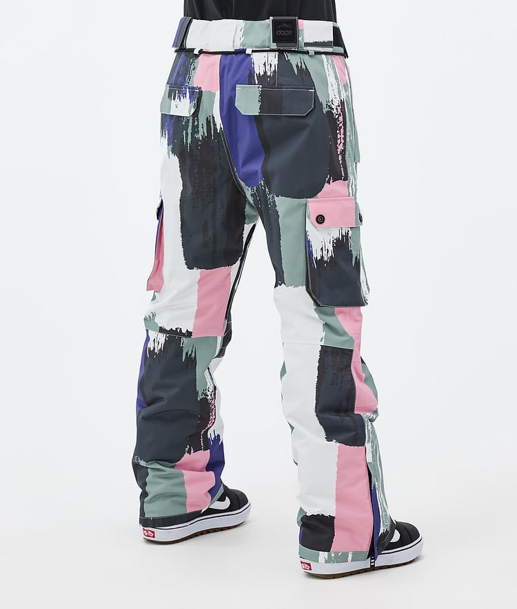 Dope Iconic W Snowboard Pants Women Scribble Purple