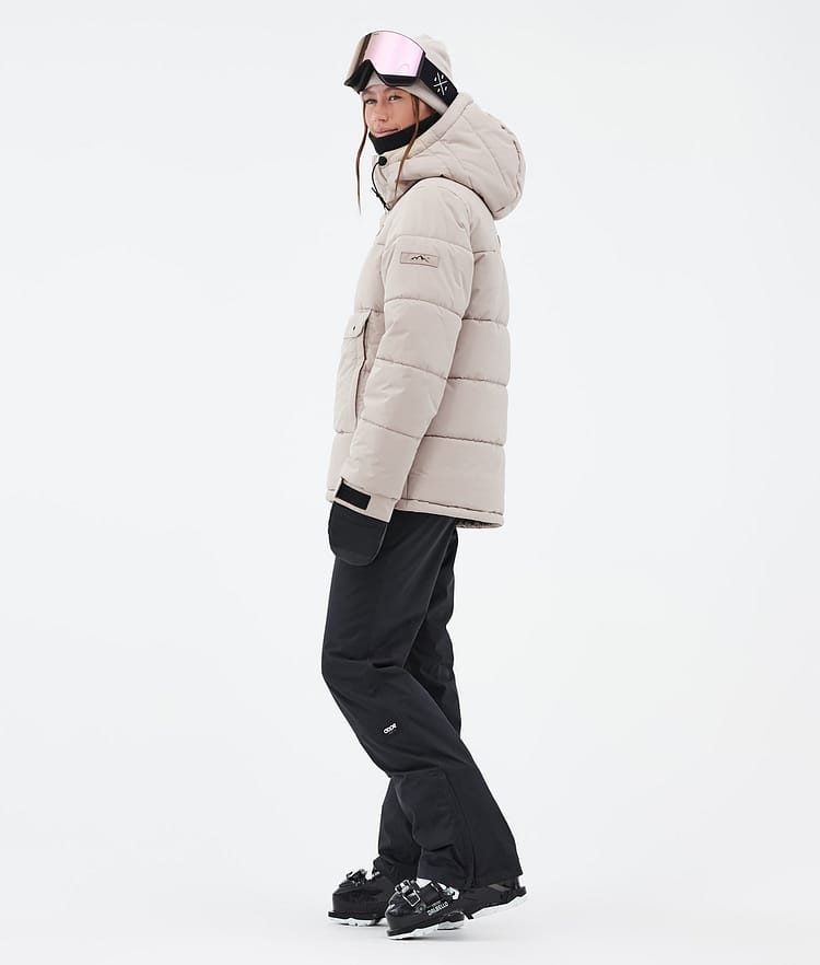 Dope Puffer W Ski Jacket Women Faded Green