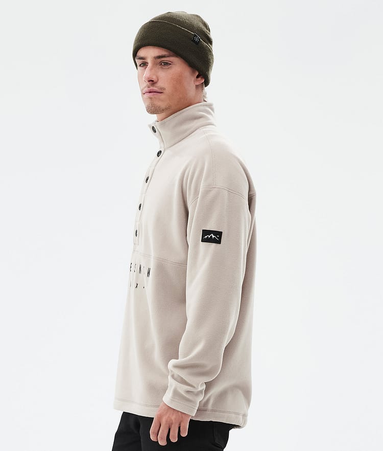 Dope Comfy Fleece Sweater Men Sand/Black