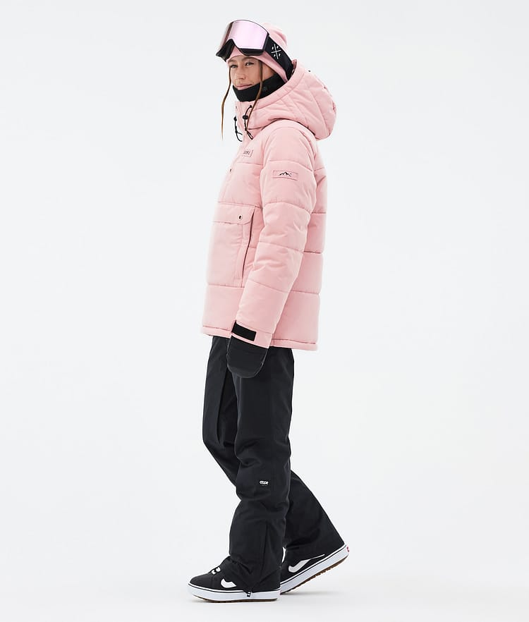 Dope Puffer W Snowboard Jacket Women Soft Pink