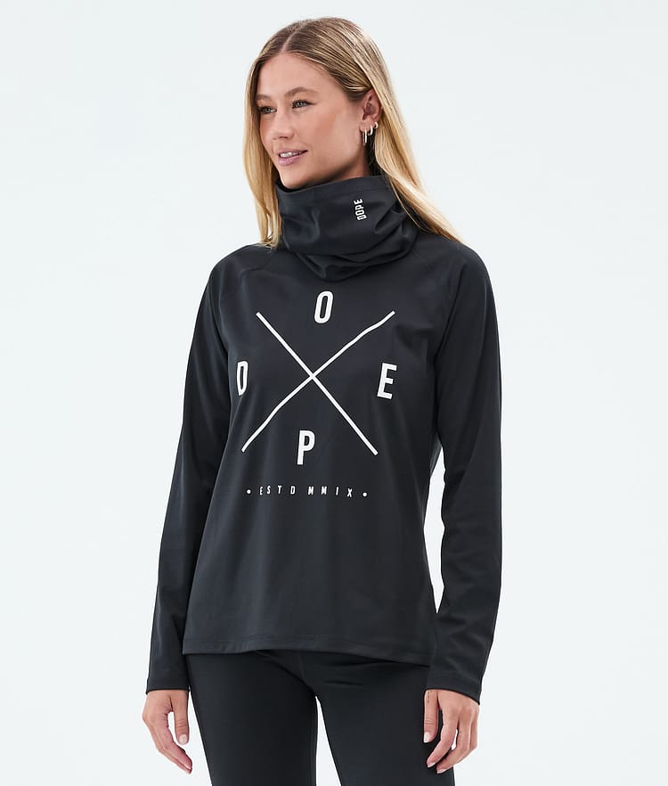 Dope Snuggle W Base Layer Top Women 2X-Up Metal Blue