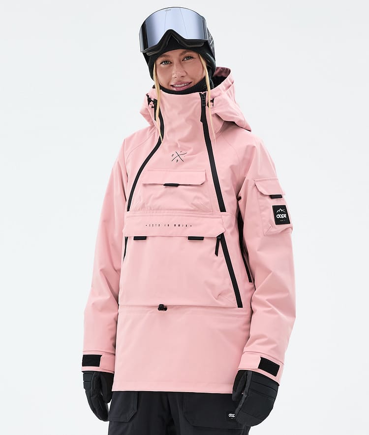 Dope Akin W Snowboard Jacket Women Soft Pink Renewed