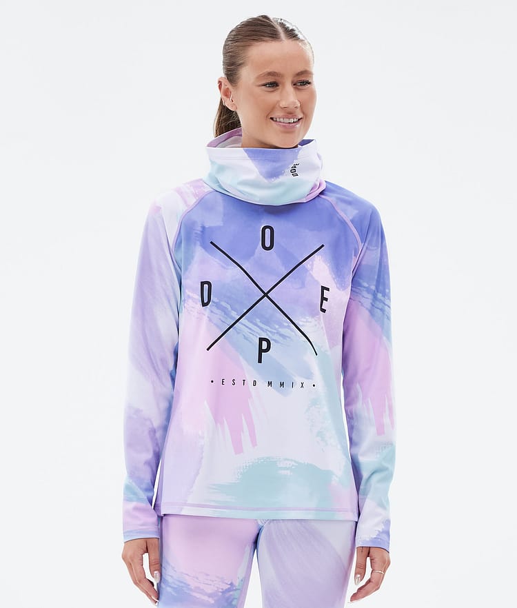 Dope Snuggle W Base Layer Top Women 2X-Up Metal Blue