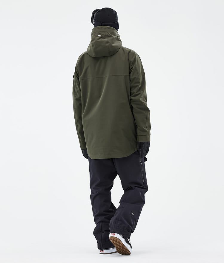 Dope Akin Snowboard Jacket Men Metal Blue Renewed