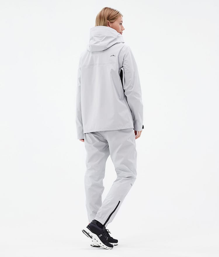 Dope Downpour W Rain Pants Women Light Grey