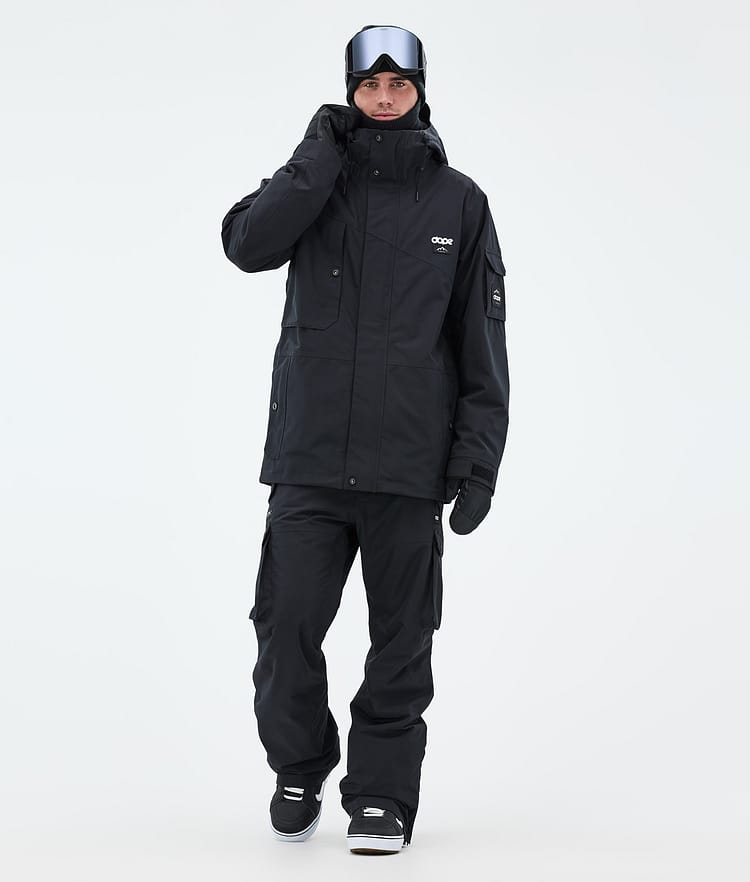 Dope Adept Snowboard Jacket Men Metal Blue Camo