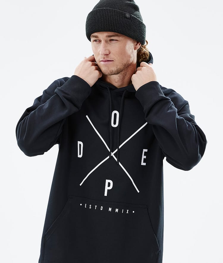 Dope Common 22 Hoodie Men 2X-Up Black