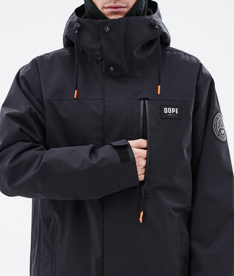 Dope Blizzard Full Zip Snowboard Jacket Men Olive Green Renewed