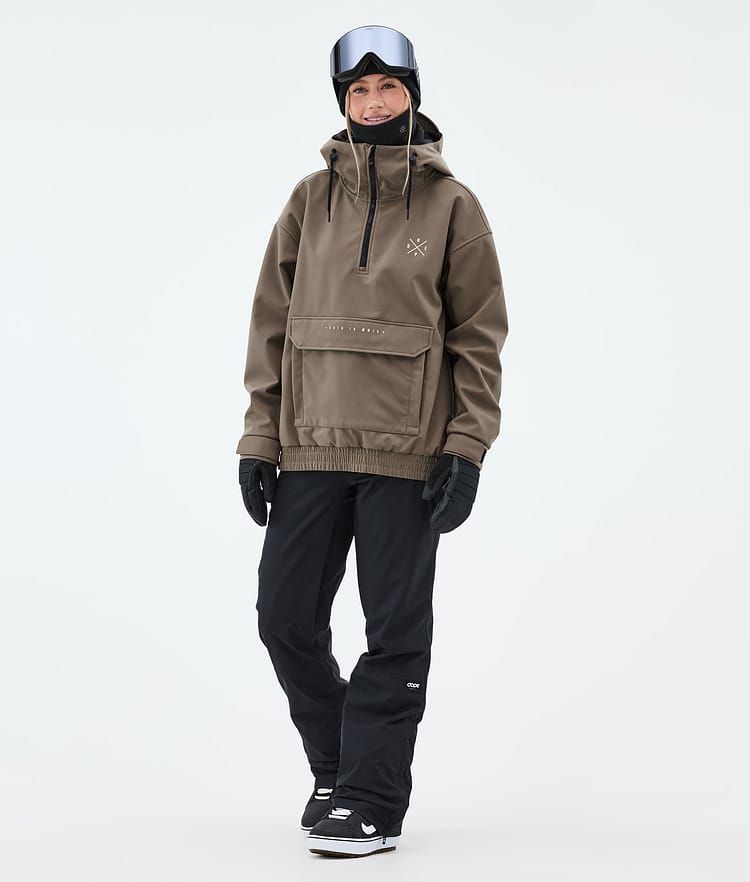 Dope Cyclone W Snowboard Jacket Women Light Grey