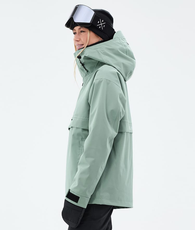Dope Legacy W Snowboard Jacket Women Light Blue Renewed