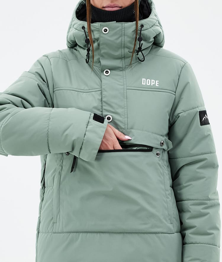 Dope Puffer W Snowboard Jacket Women Soft Pink