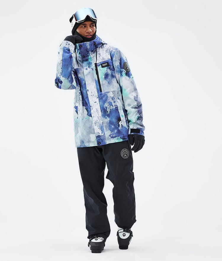 Dope Blizzard Full Zip Ski Jacket Men Black