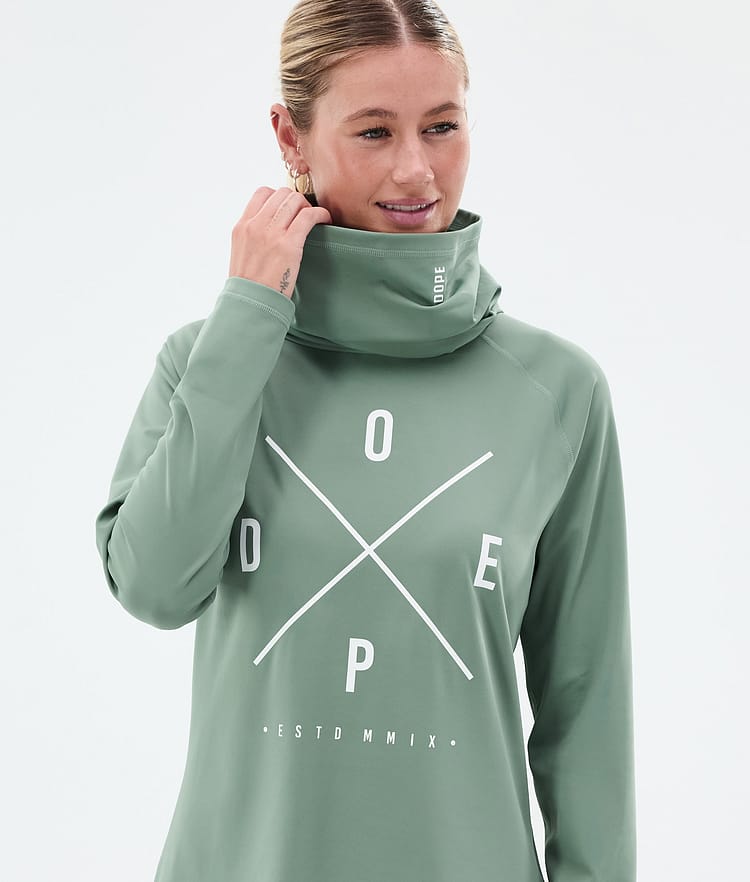 Dope Snuggle W Base Layer Top Women 2X-Up Metal Blue