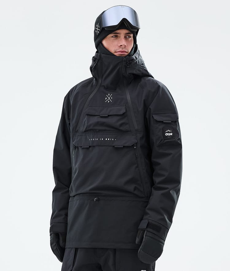 Dope Akin Snowboard Jacket Men Metal Blue