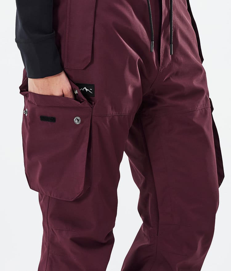 Dope Iconic W Snowboard Pants Women Black Renewed