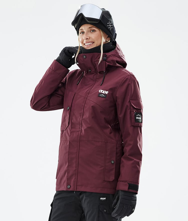 Dope Adept W Snowboard Jacket Women Soft Pink Renewed