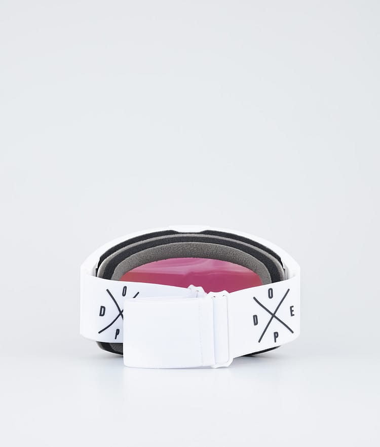 Dope Sight Ski Goggles Black/Pink Mirror
