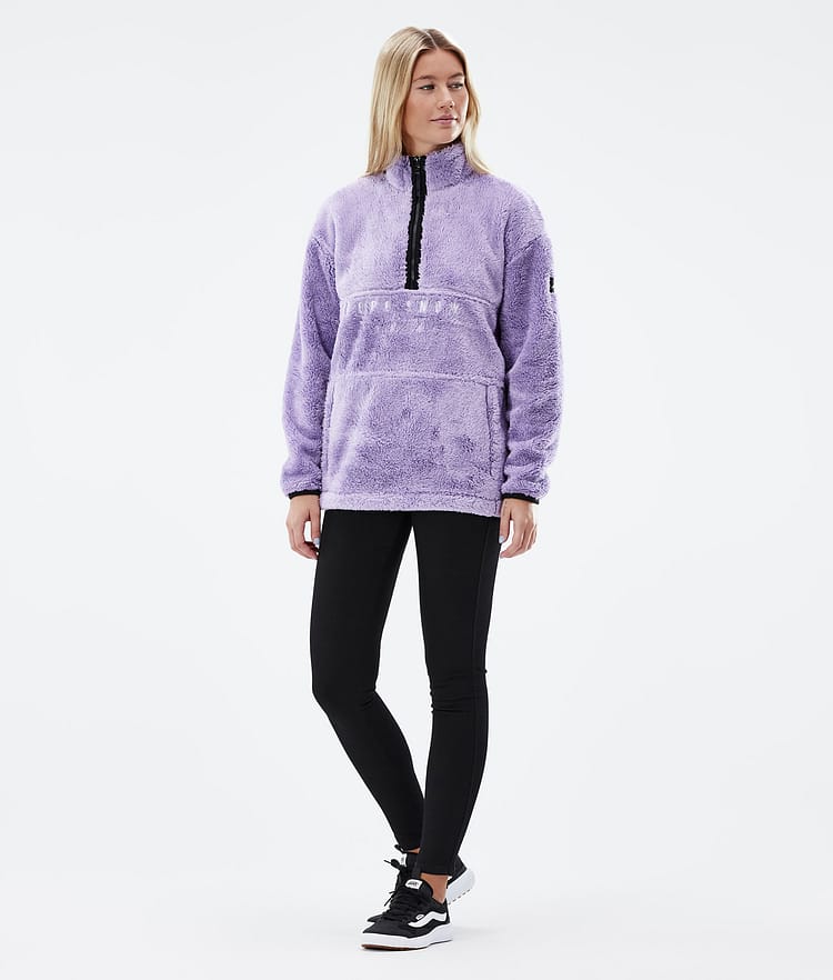 Dope Pile W 22 Fleece Sweater Women Faded Violet Renewed