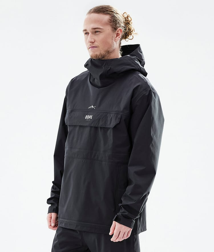 Dope Downpour Rain Jacket Men Metal Blue