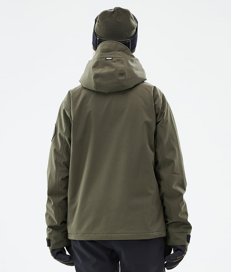 Dope Blizzard W Full Zip Snowboard Jacket Women Faded Green