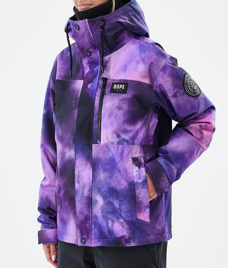 Dope Blizzard W Full Zip Snowboard Jacket Women Faded Green