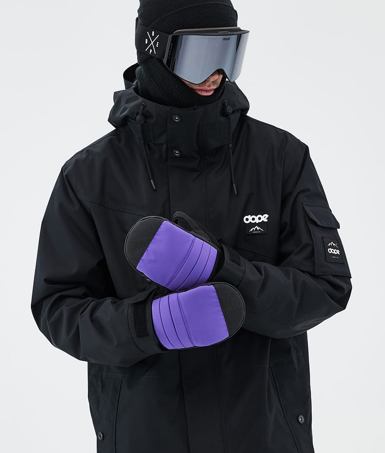 Dope Ace Snow Mittens Yellow