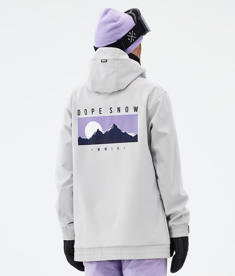 Dope Yeti W Ski Jacket Women 2X-Up Light Blue