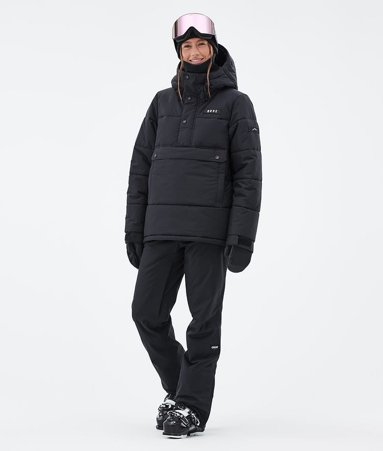 Dope Puffer W Ski Jacket Women Faded Green