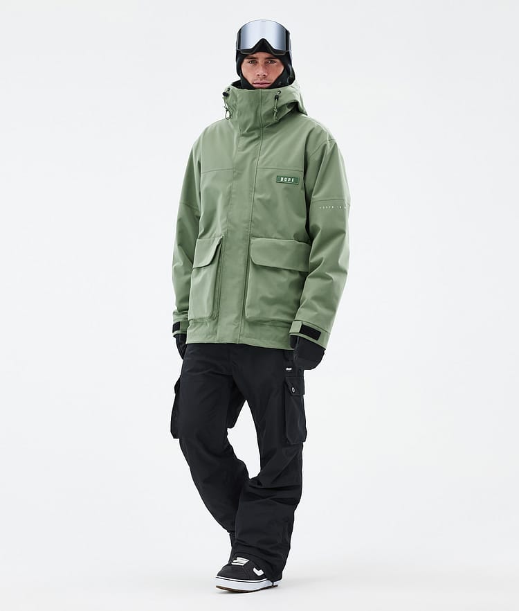 Dope Acme Snowboard Jacket Men Sand Renewed