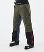Dope Legacy Track Ski Jacket Men Greenish/Light Grey/Black/Blue Steel