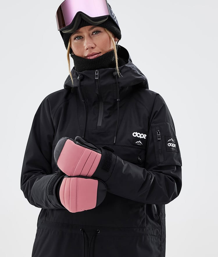 Dope Ace 22 Snow Mittens Pink